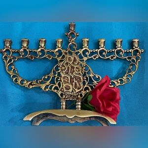 Stanley Gold Menorah ~ Same day shipping.